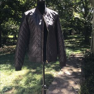 April Girl quilted zippered jacket